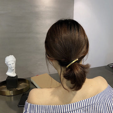 2025 インスタ風 軽奢合金ヘアタイ