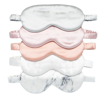 両面100%純正シルク睡眠アイマスク｜19mm厚手遮光アイマスク