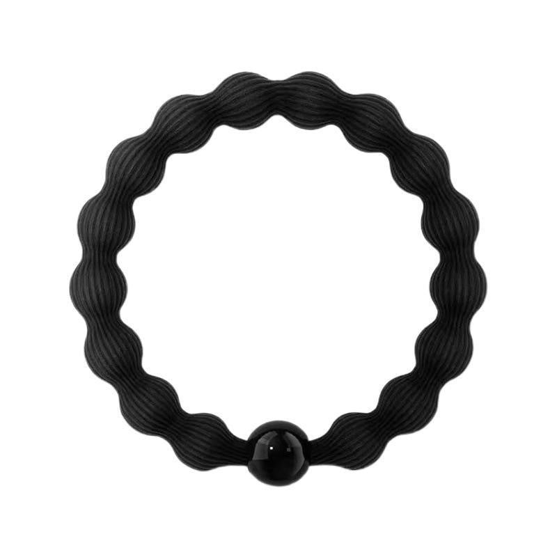 新款高马尾皮筋豆豆发圈发绳网红高弹力发圈扎头发头绳简约基础款